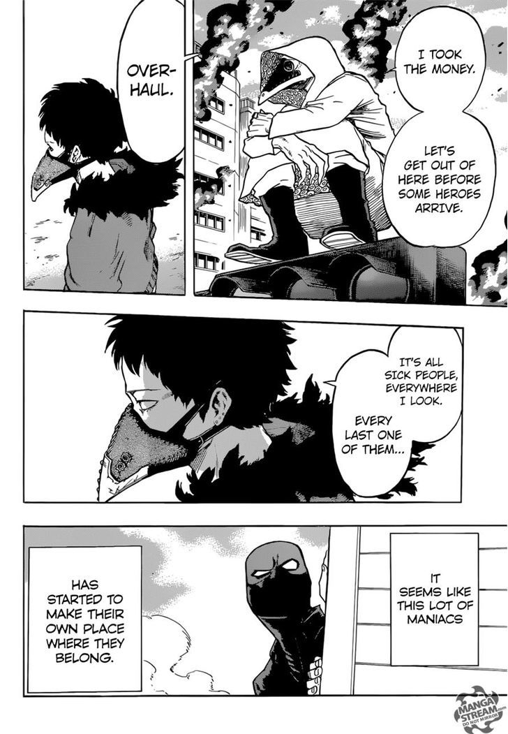 My Hero Academia, chapter 115