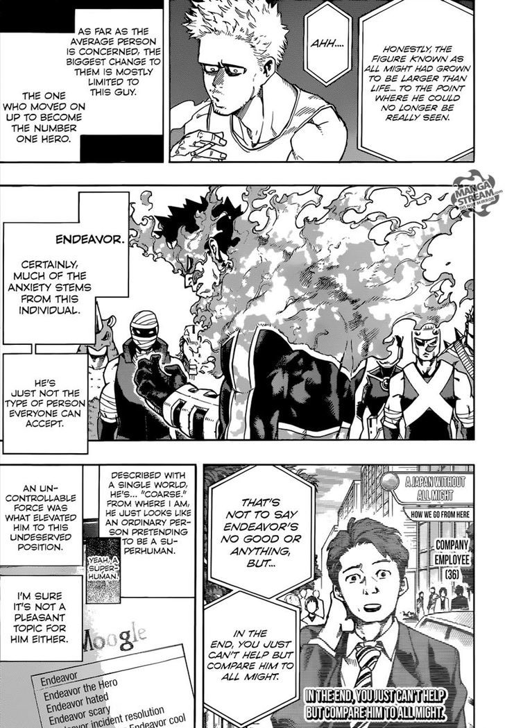 My Hero Academia, chapter 115