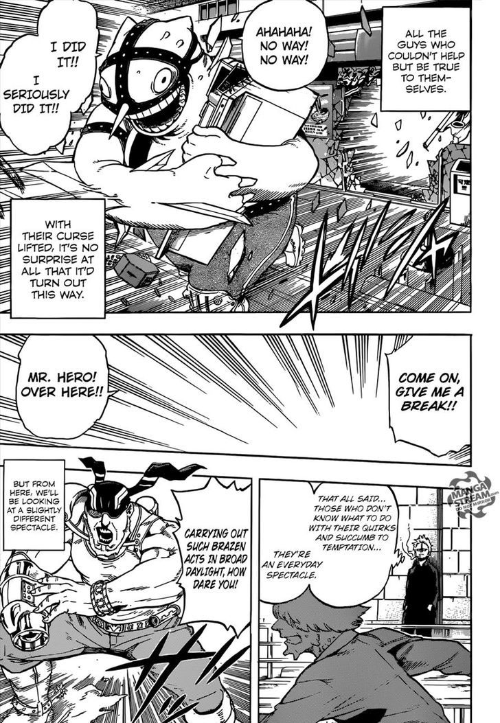 My Hero Academia, chapter 115