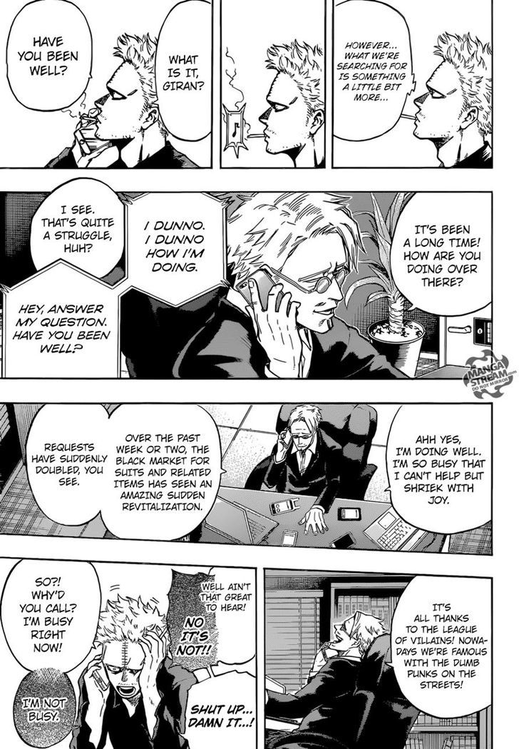 My Hero Academia, chapter 115