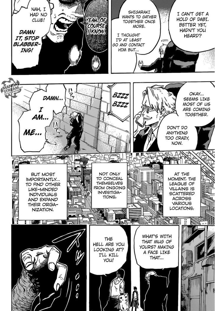 My Hero Academia, chapter 115