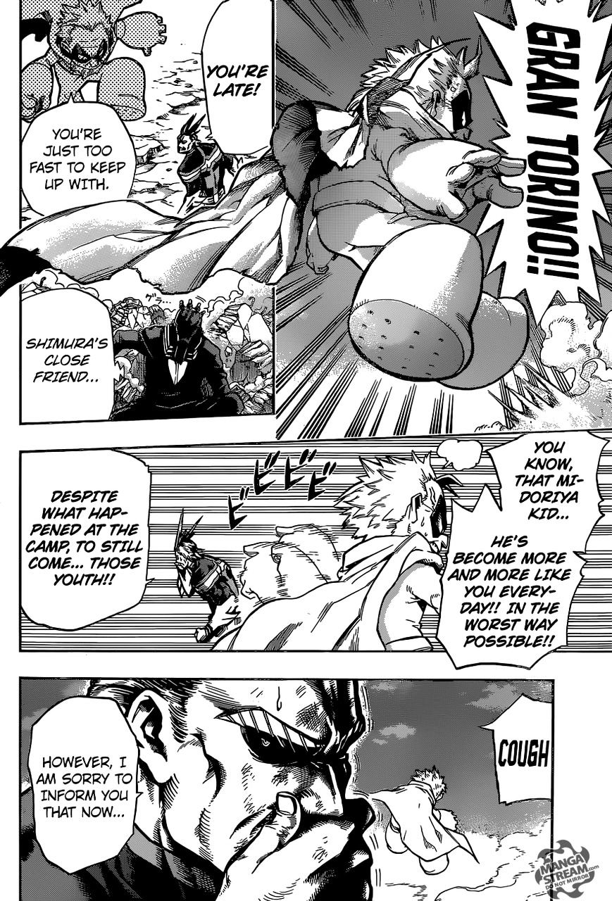 My Hero Academia, chapter 91