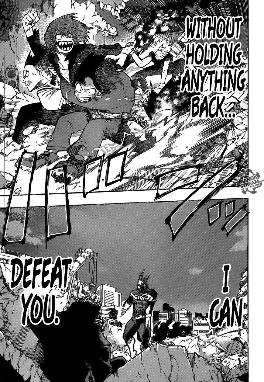 My Hero Academia, chapter 91