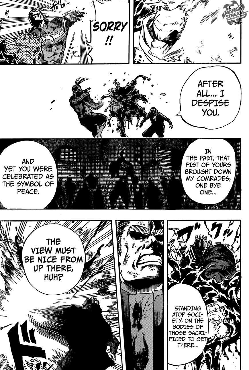 My Hero Academia, chapter 91