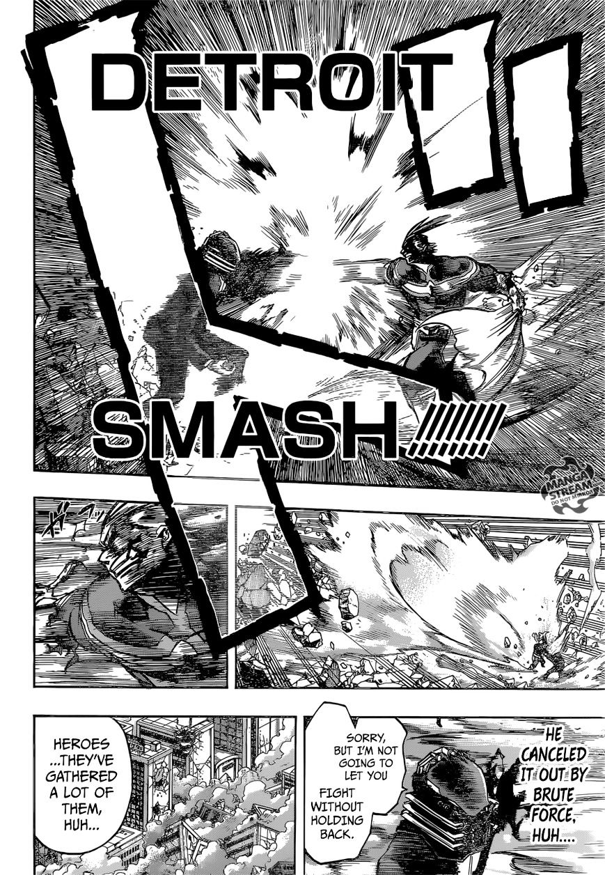 My Hero Academia, chapter 91