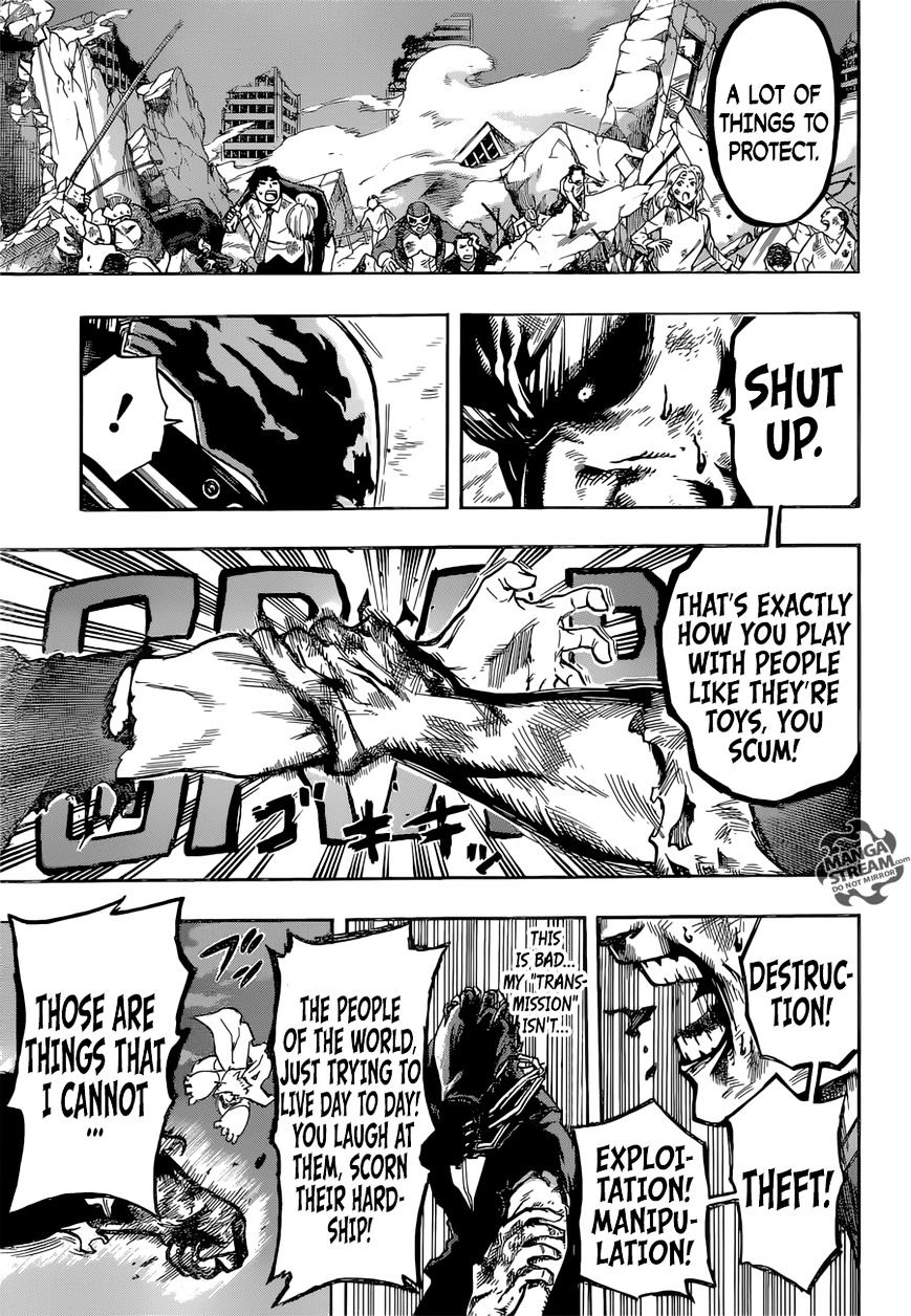 My Hero Academia, chapter 91