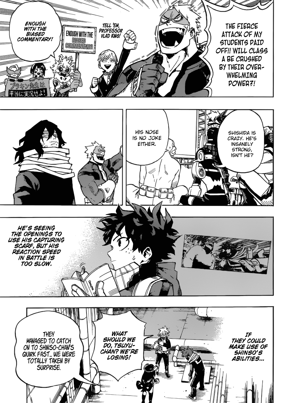 My Hero Academia, chapter 196