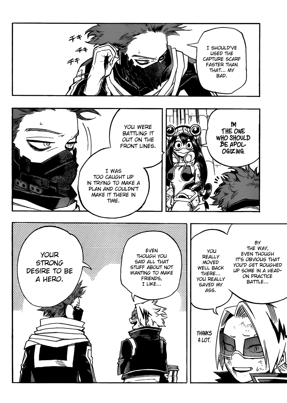 My Hero Academia, chapter 196