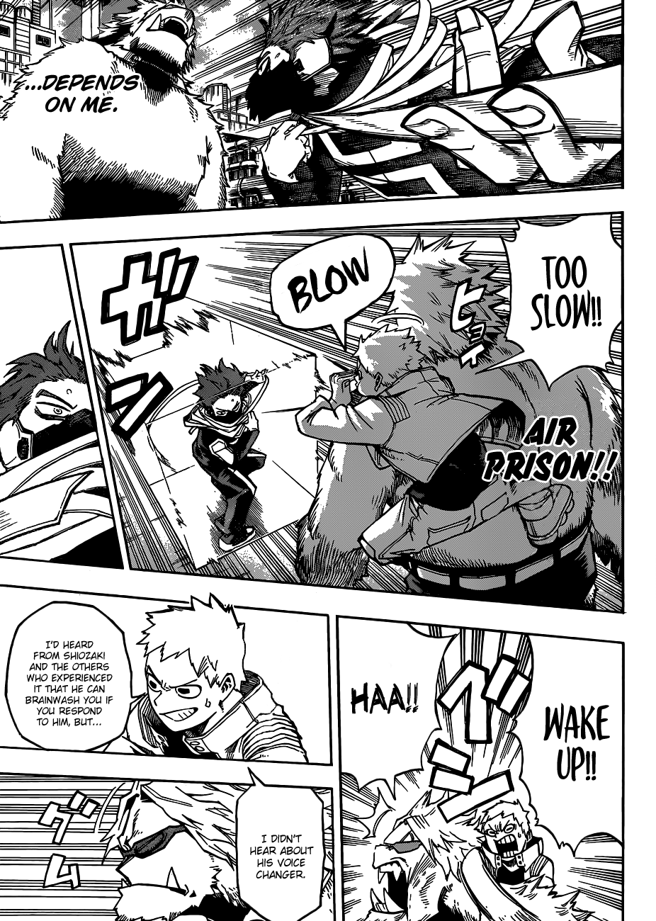 My Hero Academia, chapter 196