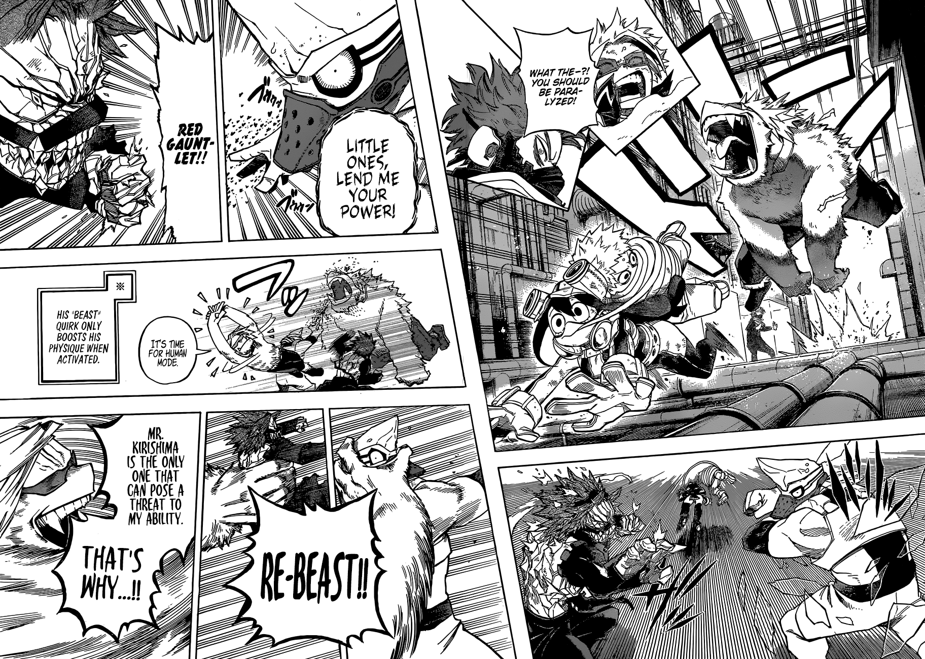 My Hero Academia, chapter 196