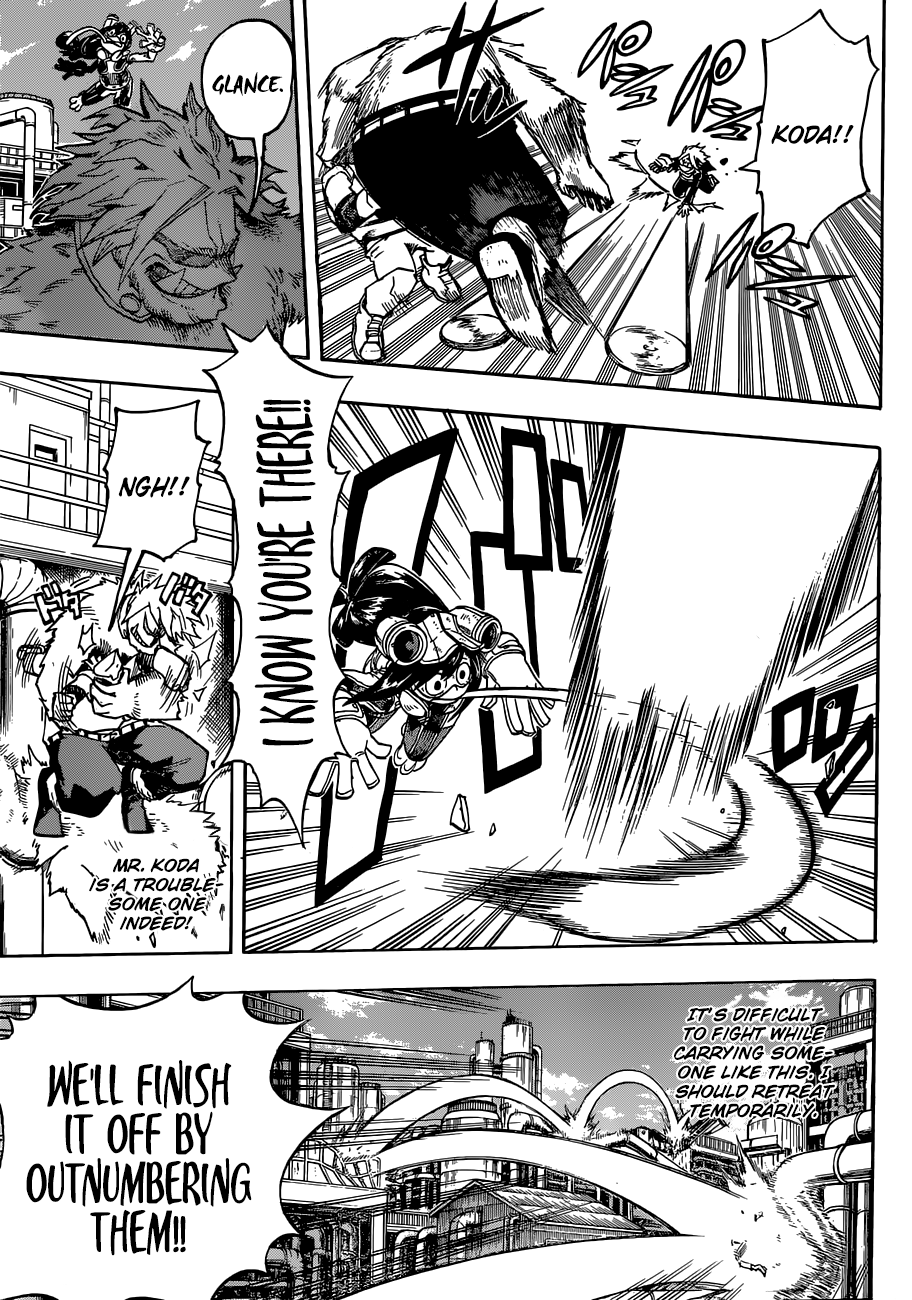 My Hero Academia, chapter 196