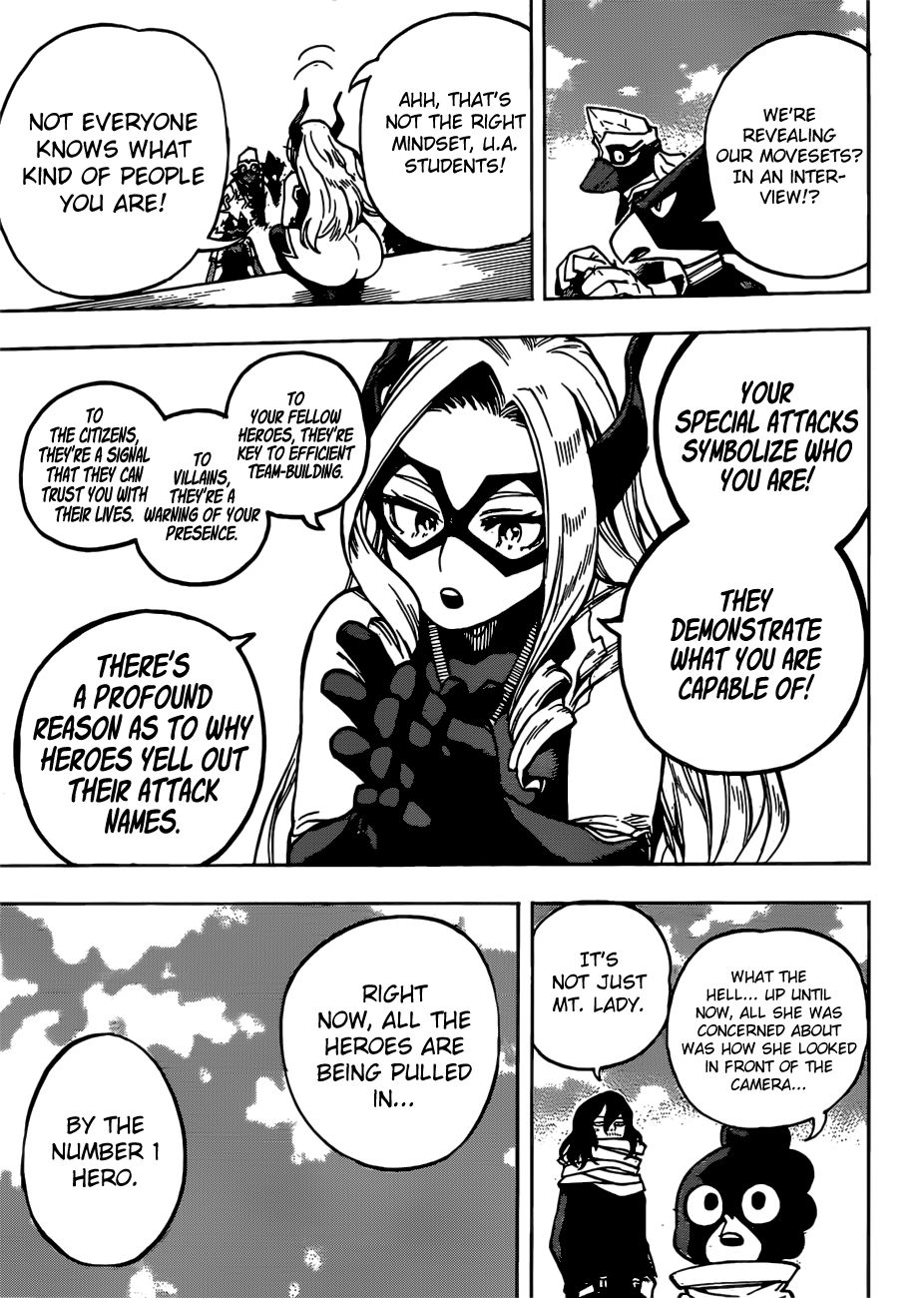 My Hero Academia, chapter 241