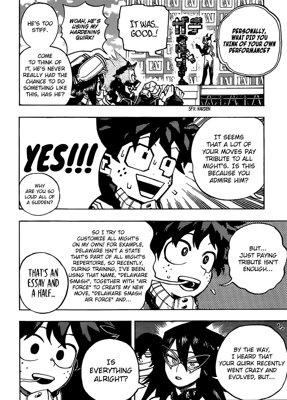 My Hero Academia, chapter 241