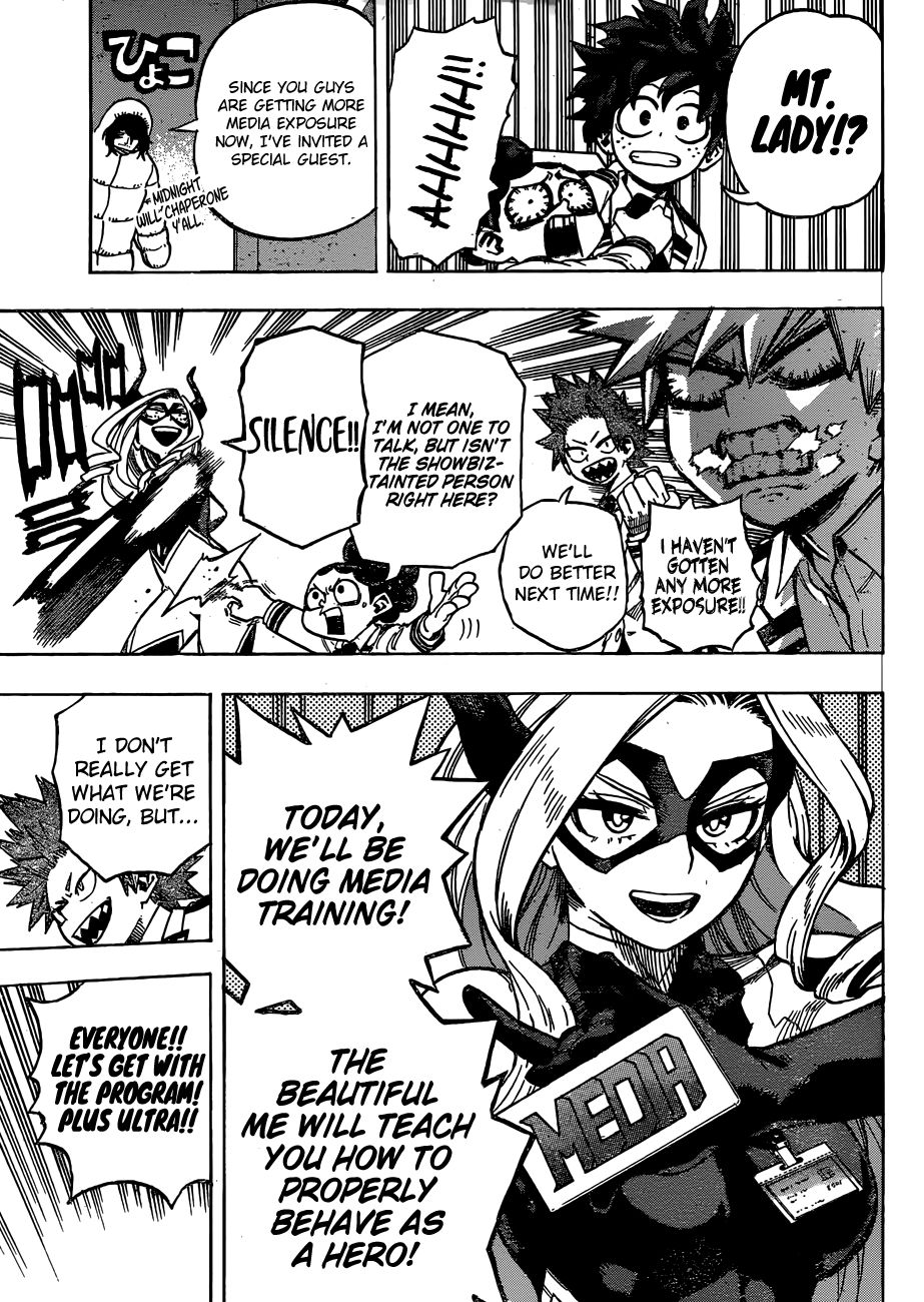 My Hero Academia, chapter 241