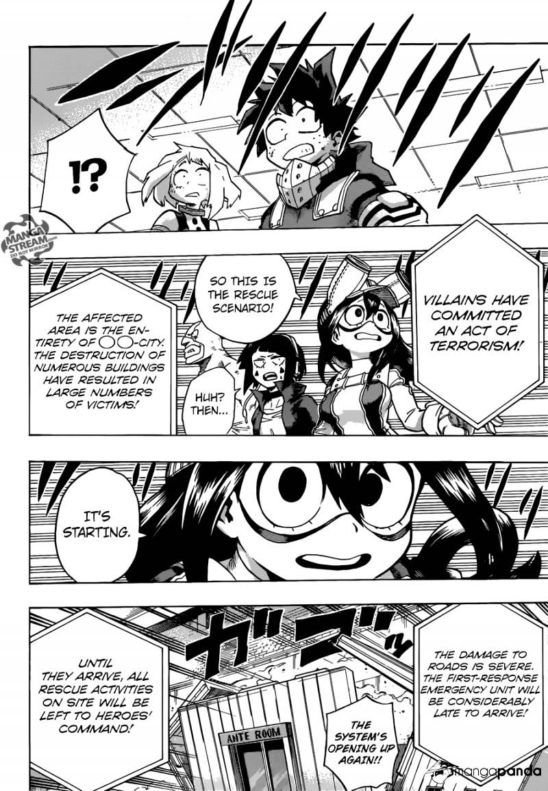 My Hero Academia, chapter 109