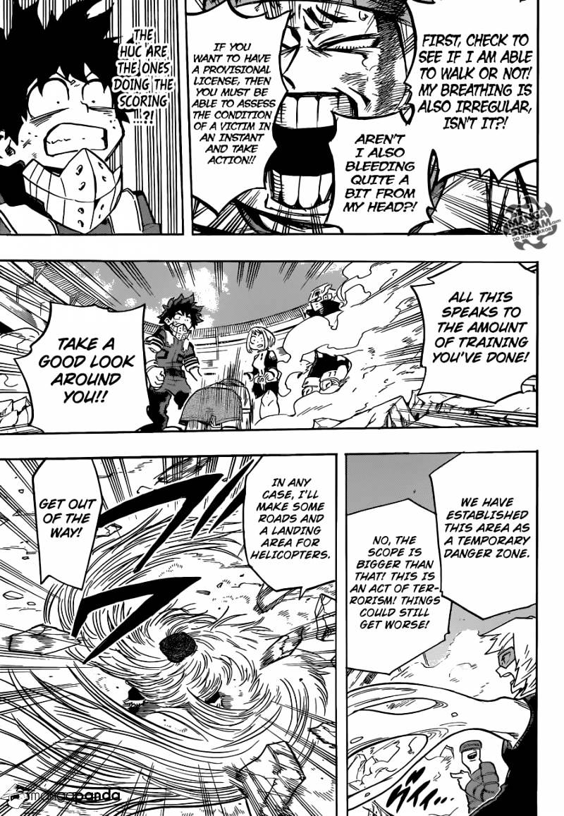 My Hero Academia, chapter 109