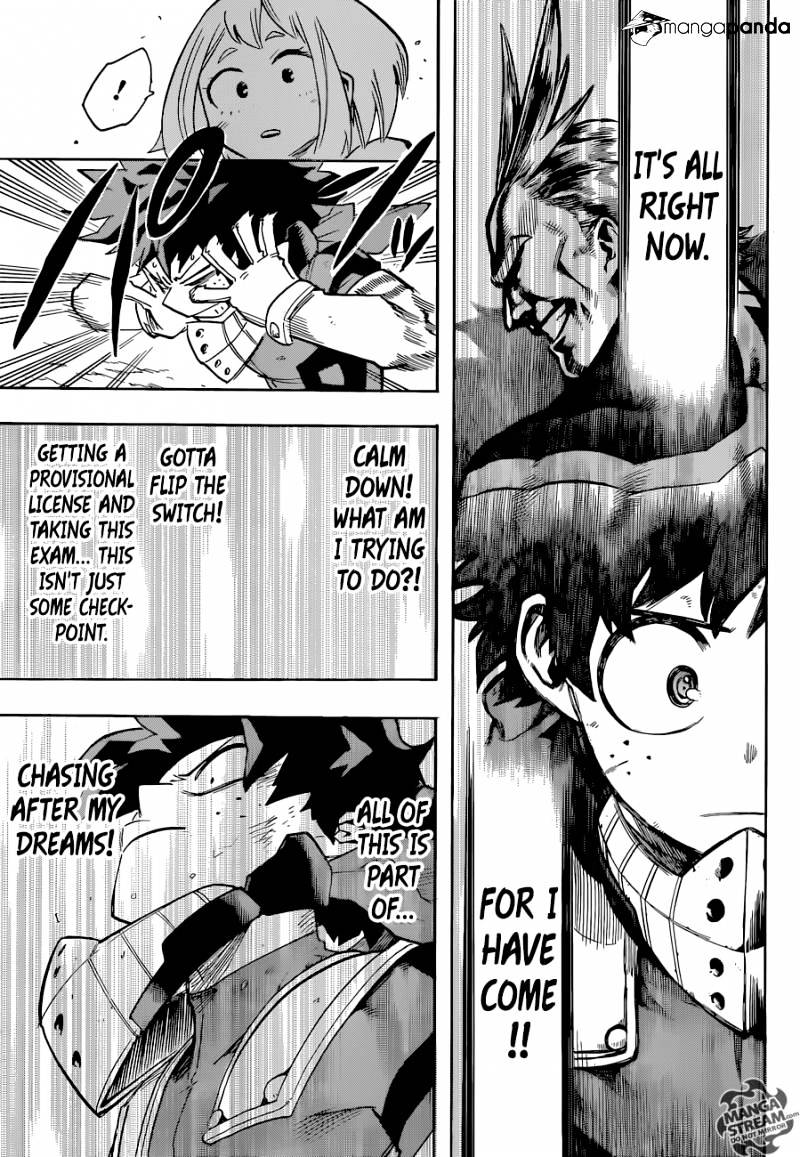 My Hero Academia, chapter 109