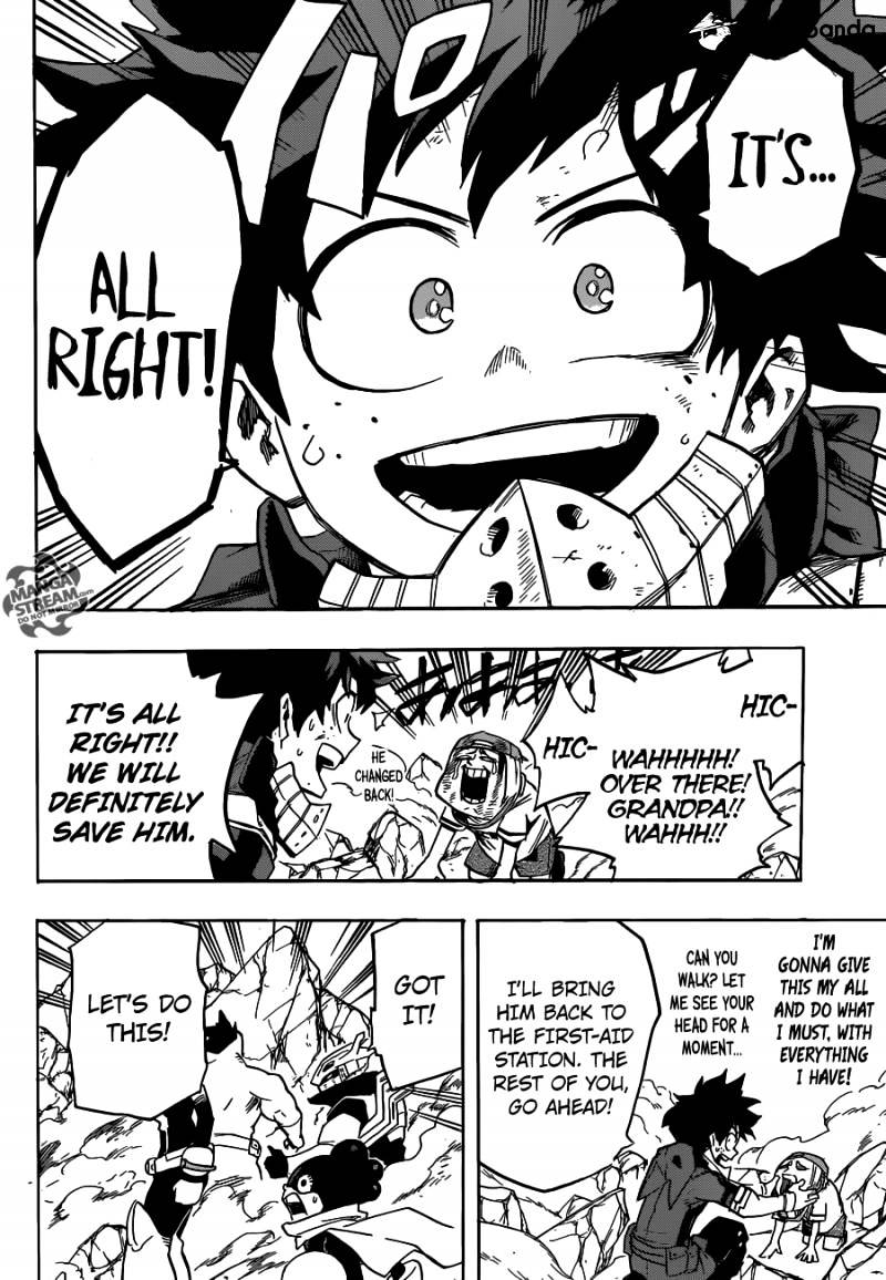 My Hero Academia, chapter 109