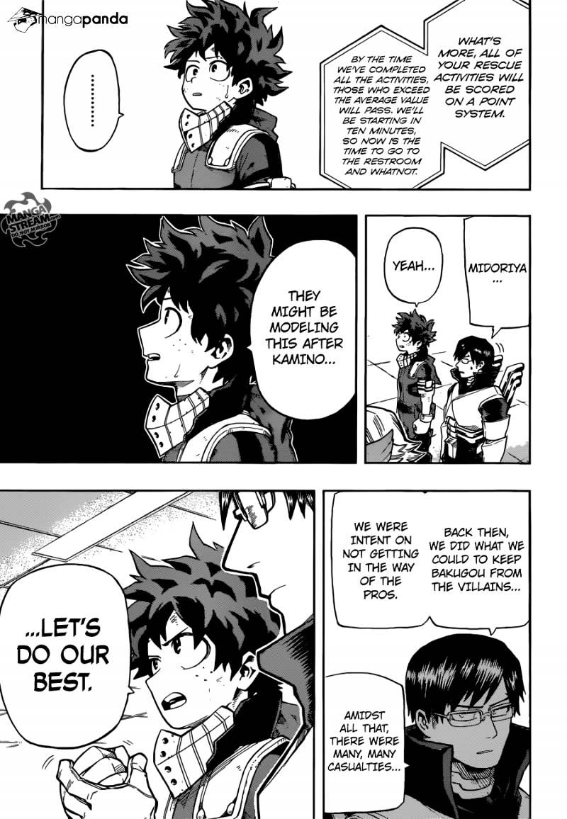 My Hero Academia, chapter 109