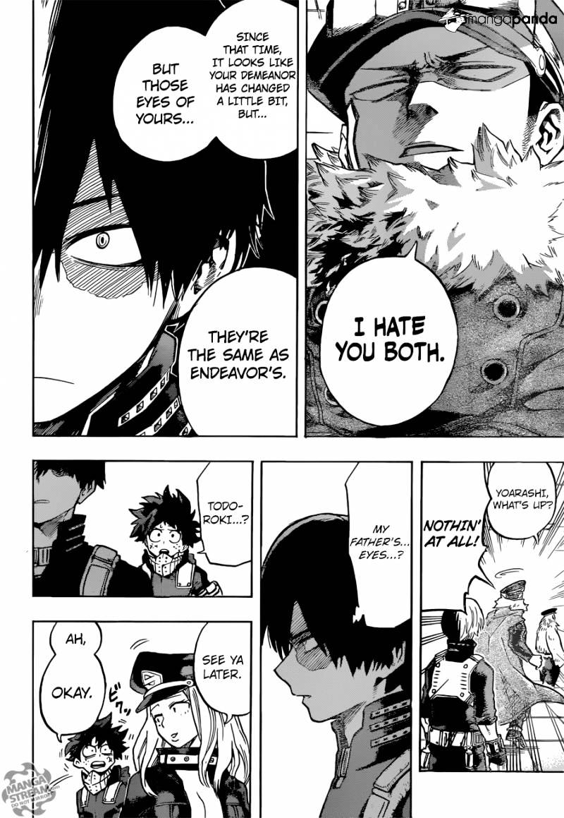 My Hero Academia, chapter 109