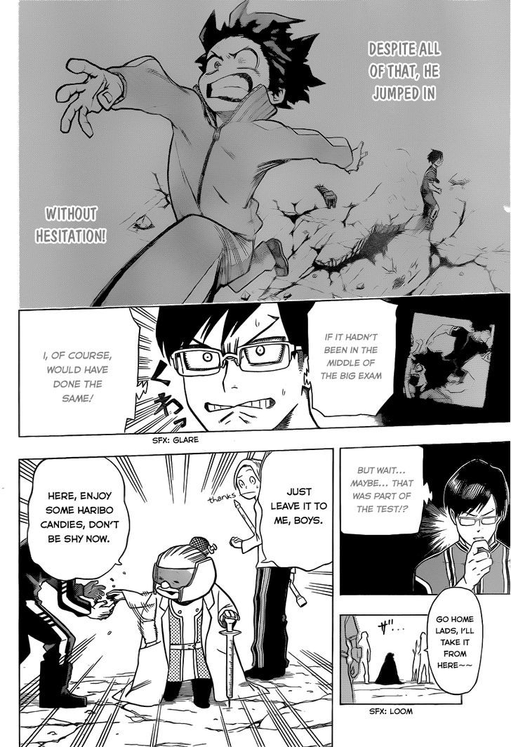 My Hero Academia, chapter 4