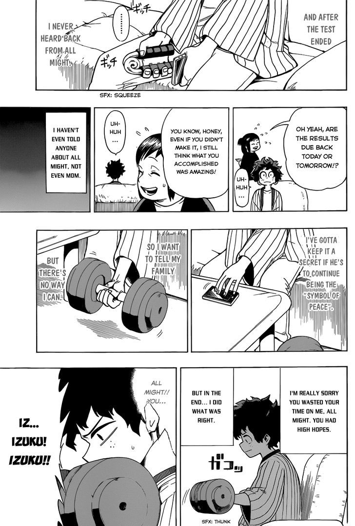 My Hero Academia, chapter 4