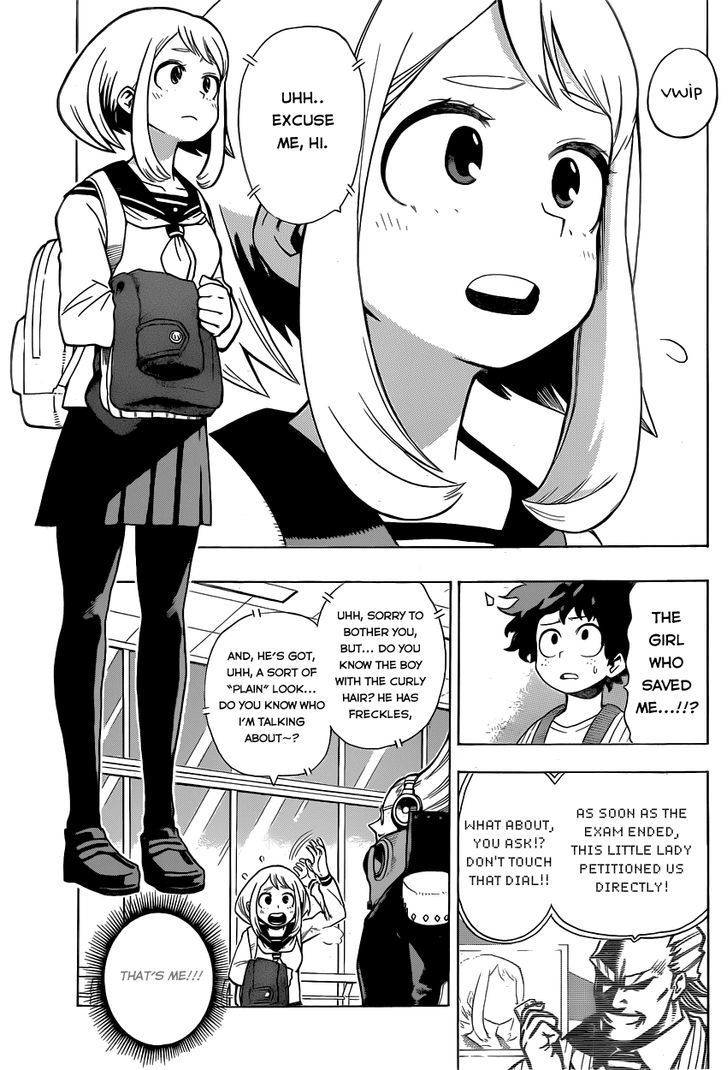 My Hero Academia, chapter 4