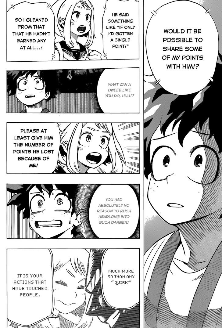 My Hero Academia, chapter 4