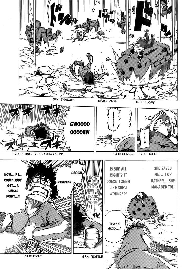 My Hero Academia, chapter 4