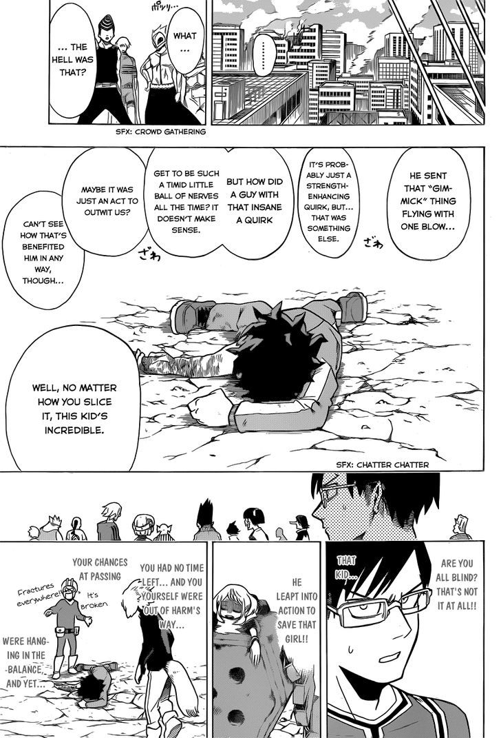 My Hero Academia, chapter 4