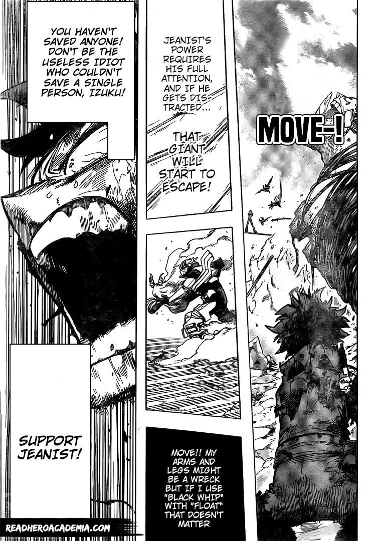 My Hero Academia, chapter 292