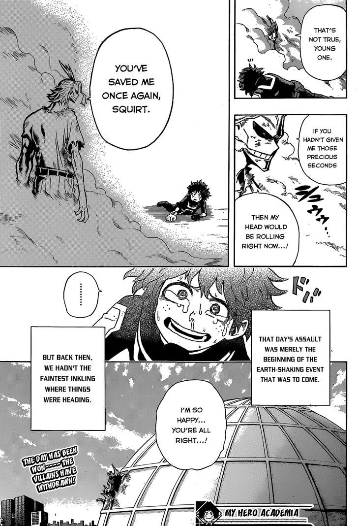 My Hero Academia, chapter 20