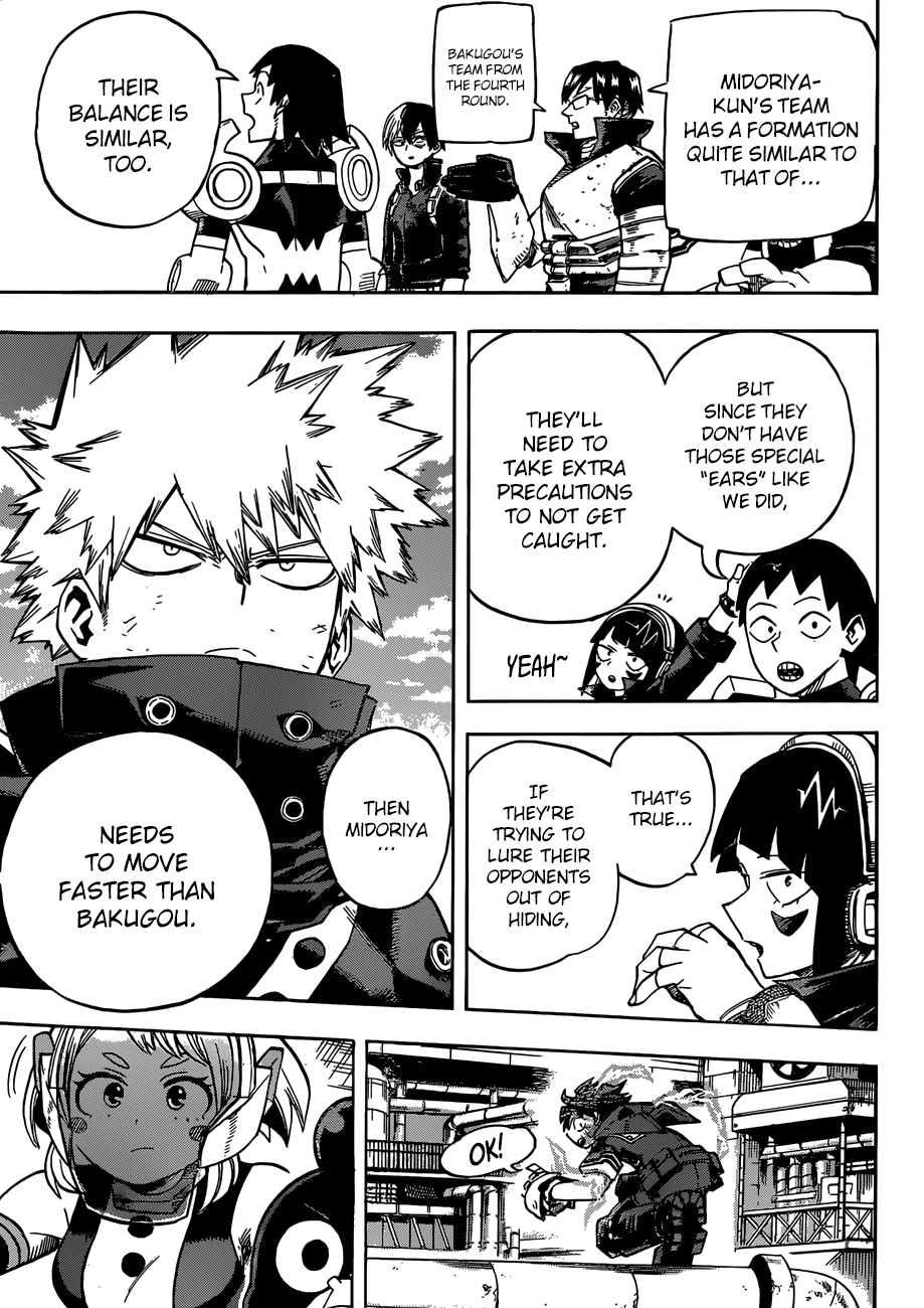 My Hero Academia, chapter 210