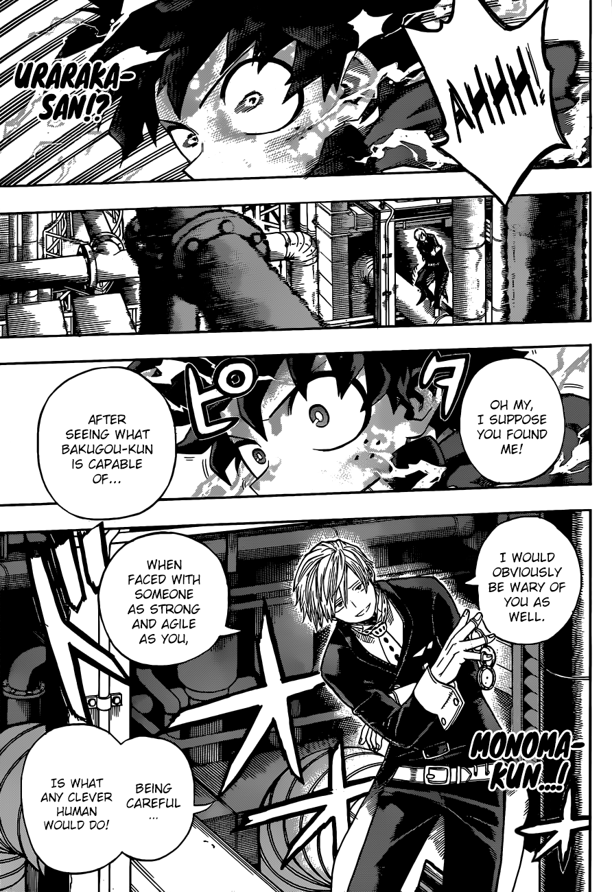 My Hero Academia, chapter 210