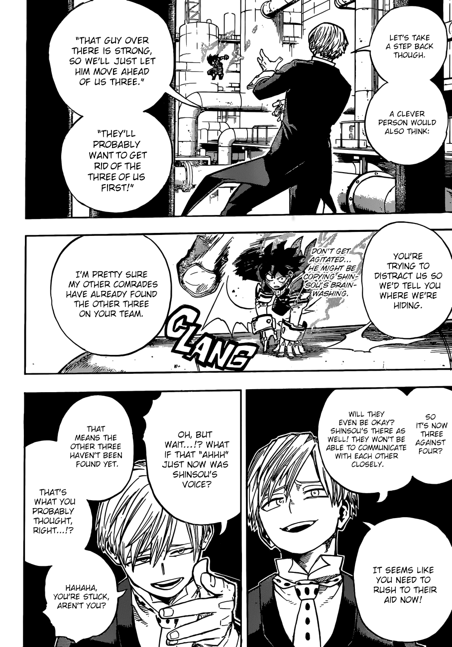 My Hero Academia, chapter 210