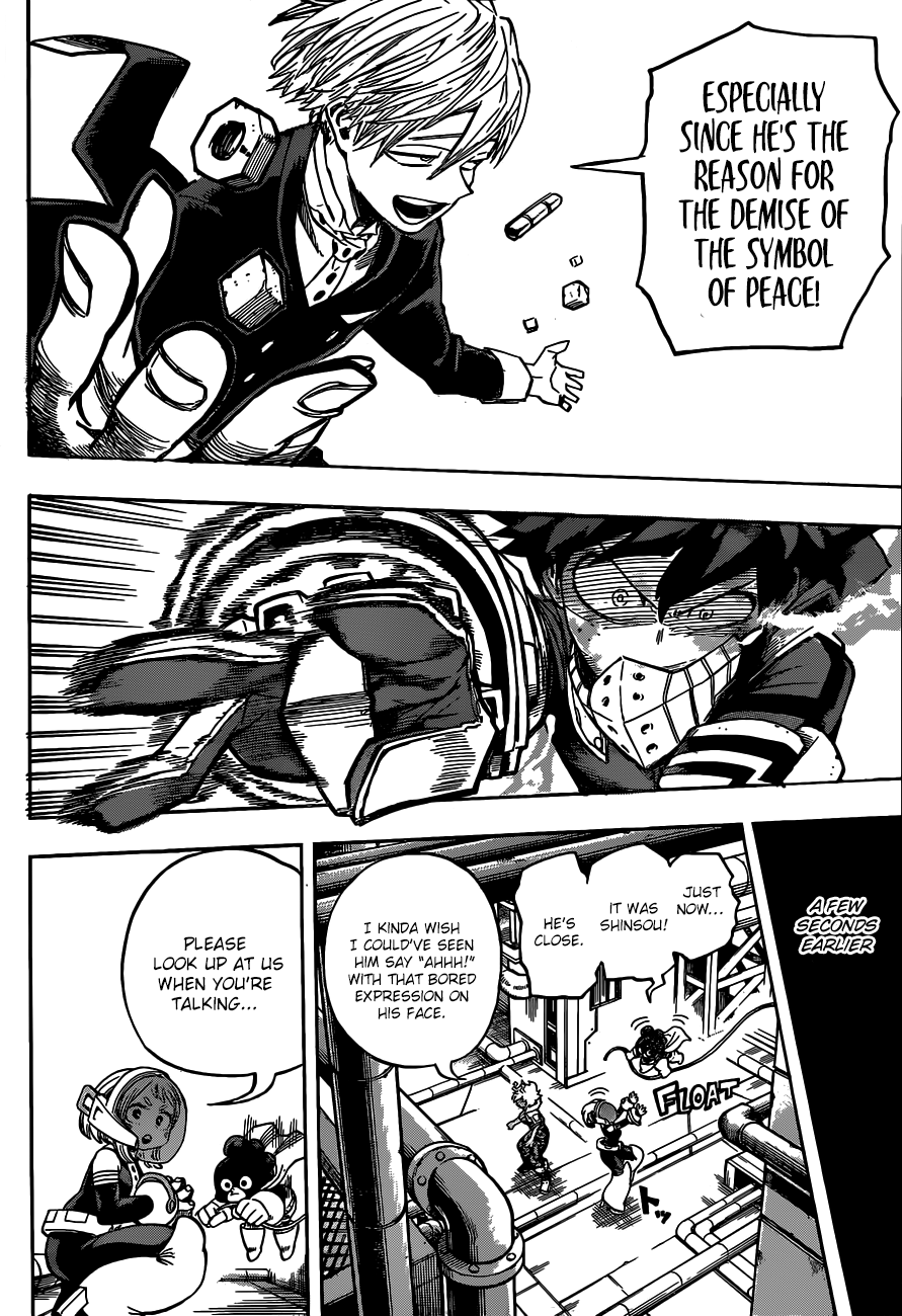 My Hero Academia, chapter 210