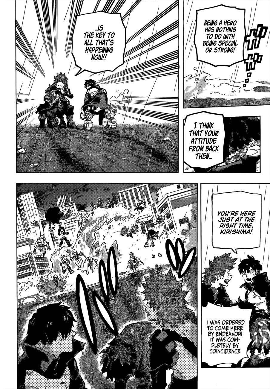 My Hero Academia, chapter 322