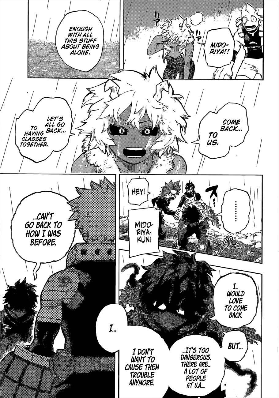 My Hero Academia, chapter 322