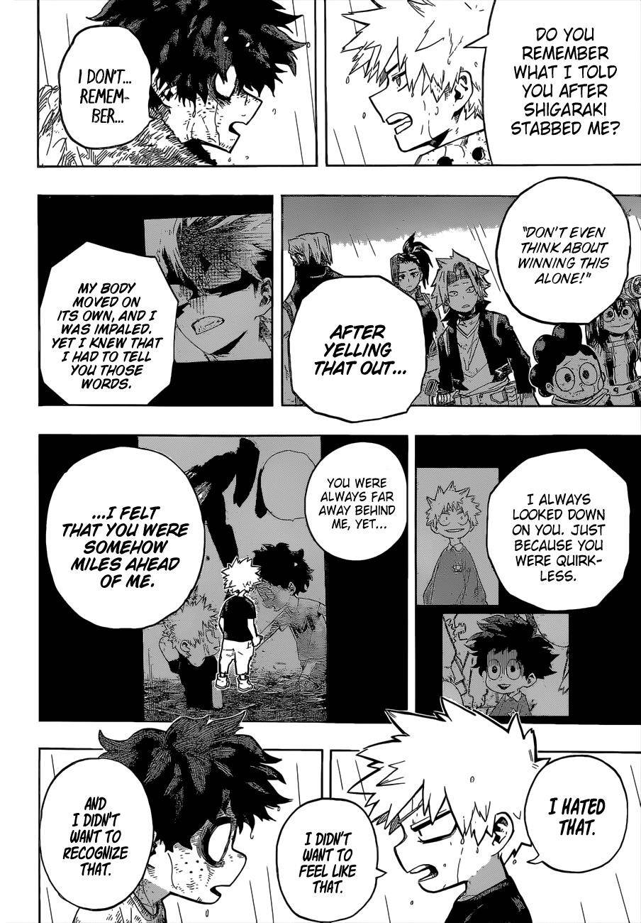 My Hero Academia, chapter 322