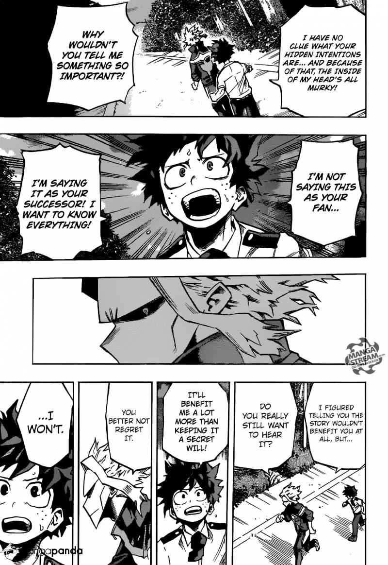 My Hero Academia, chapter 130