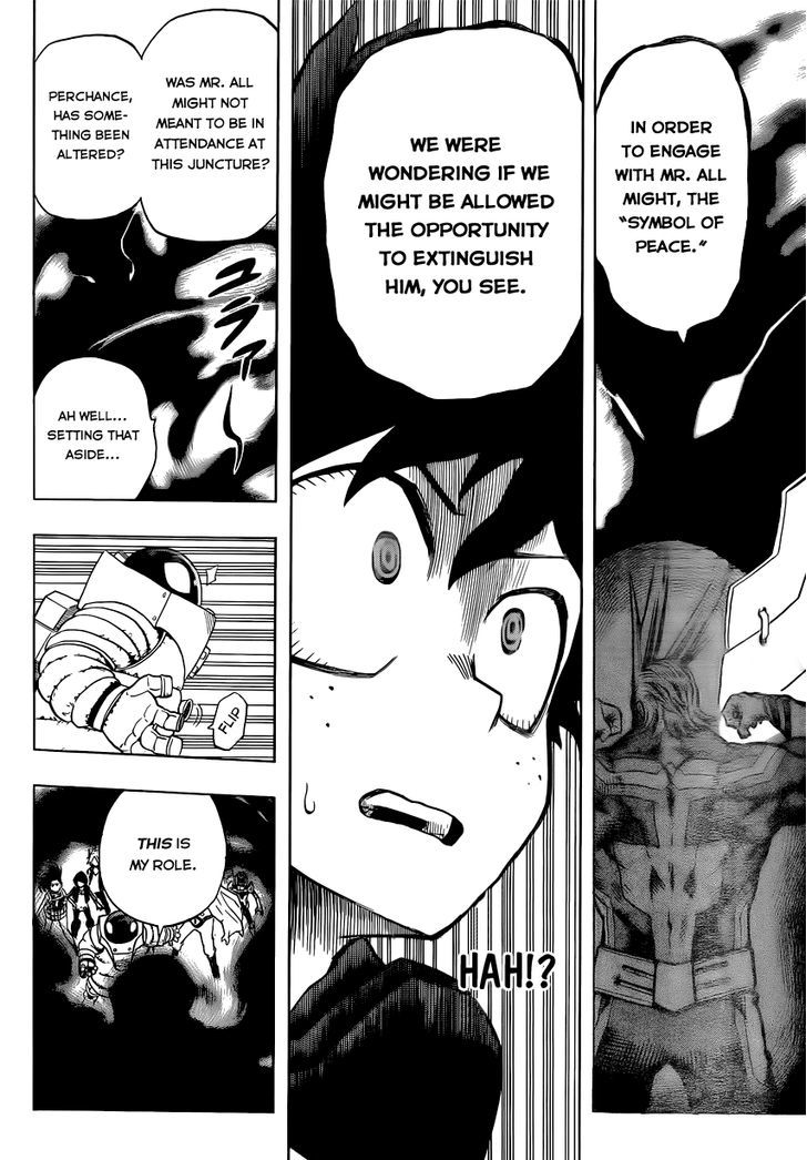 My Hero Academia, chapter 14