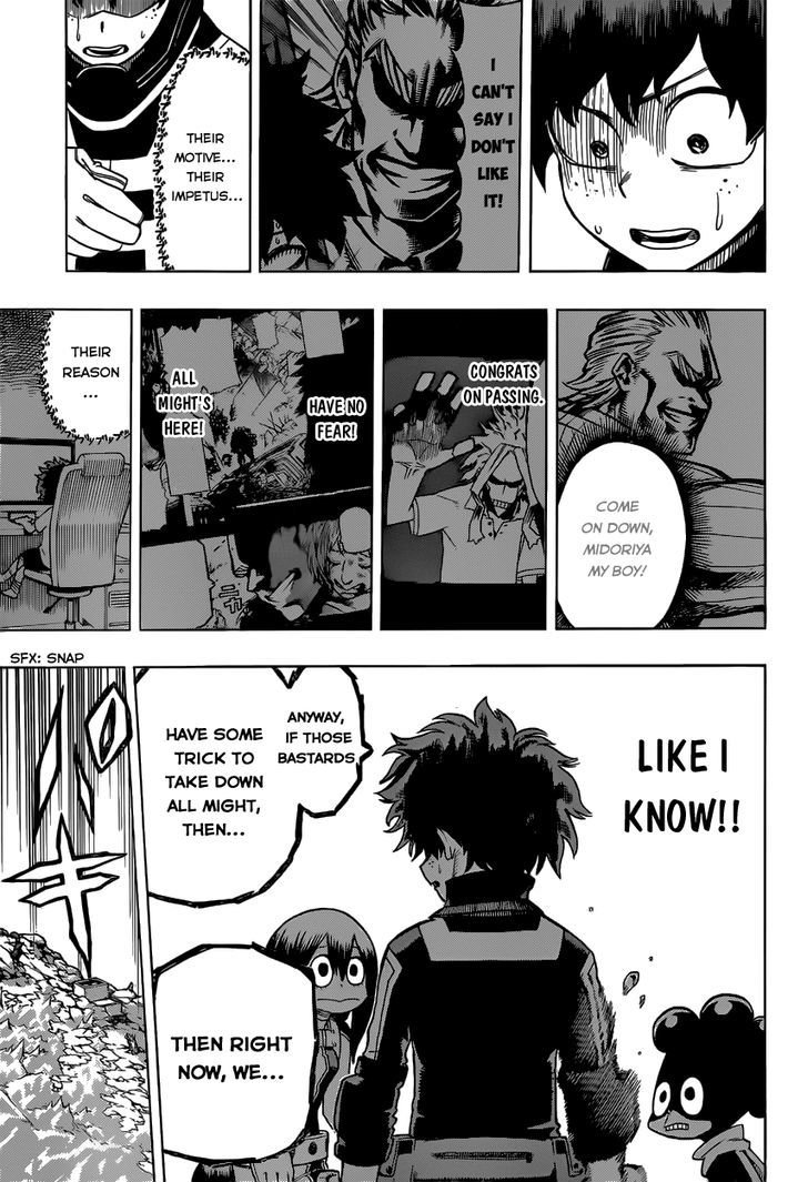 My Hero Academia, chapter 14