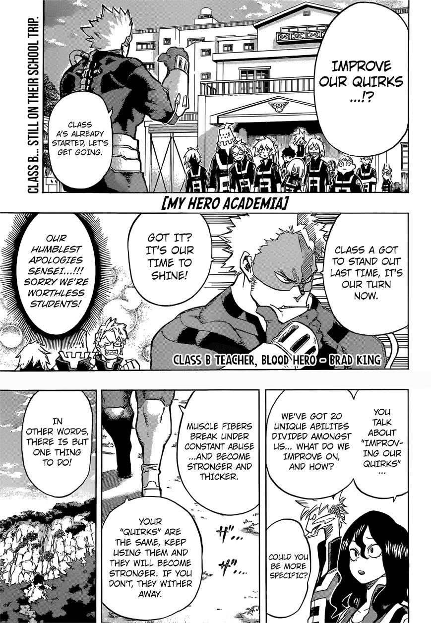 My Hero Academia, chapter 72