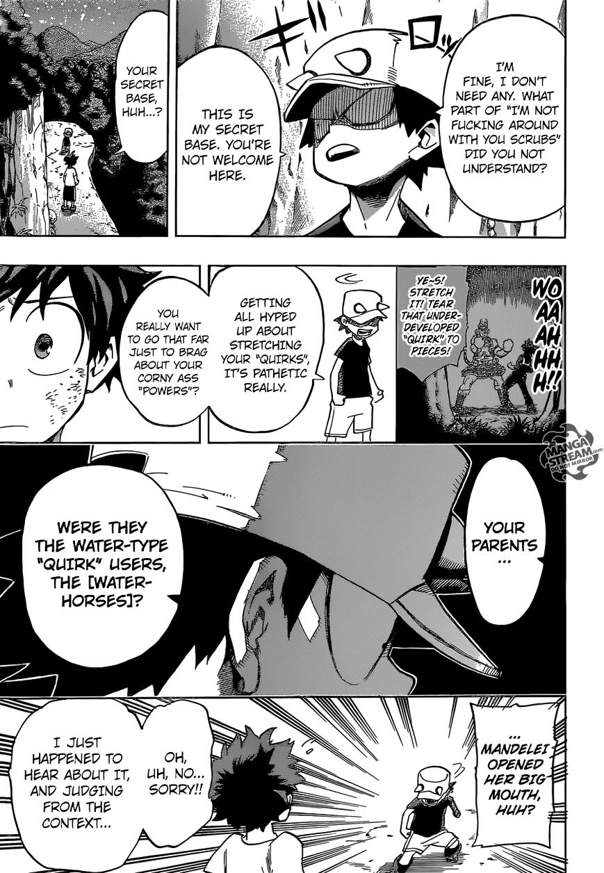 My Hero Academia, chapter 72