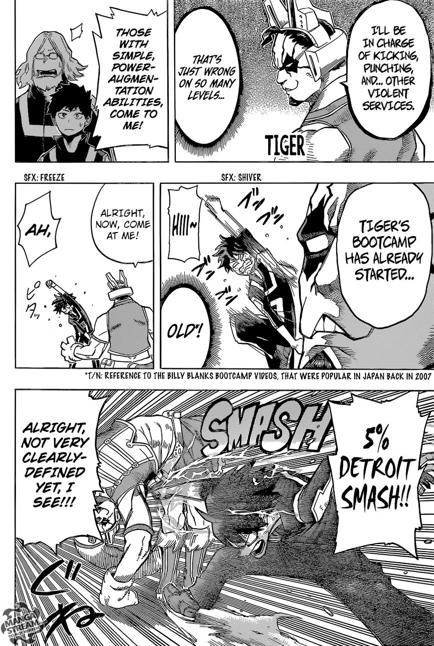 My Hero Academia, chapter 72