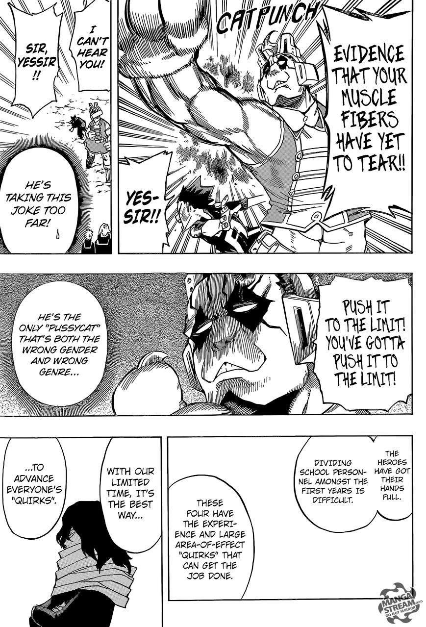 My Hero Academia, chapter 72