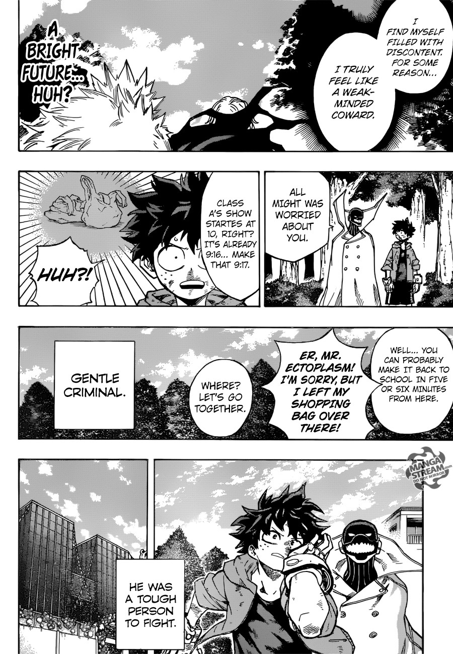 My Hero Academia, chapter 181