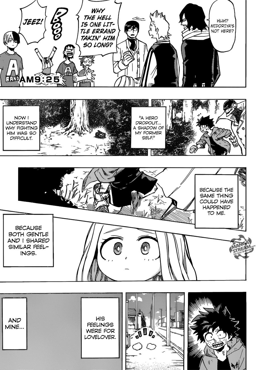 My Hero Academia, chapter 181