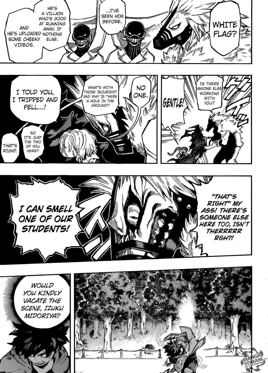 My Hero Academia, chapter 181