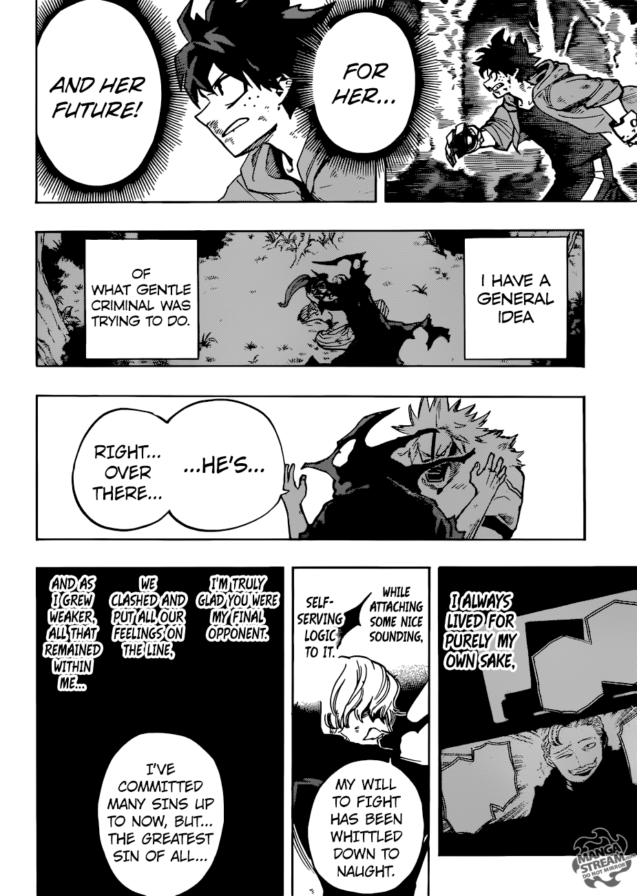 My Hero Academia, chapter 181